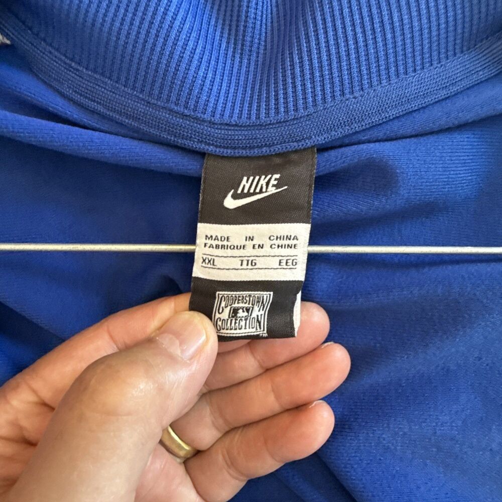 Vtg Nike Los Angeles Dodgers Jacket Cooperstown Collection Embroidered Men's XXL - Picture 14 of 15